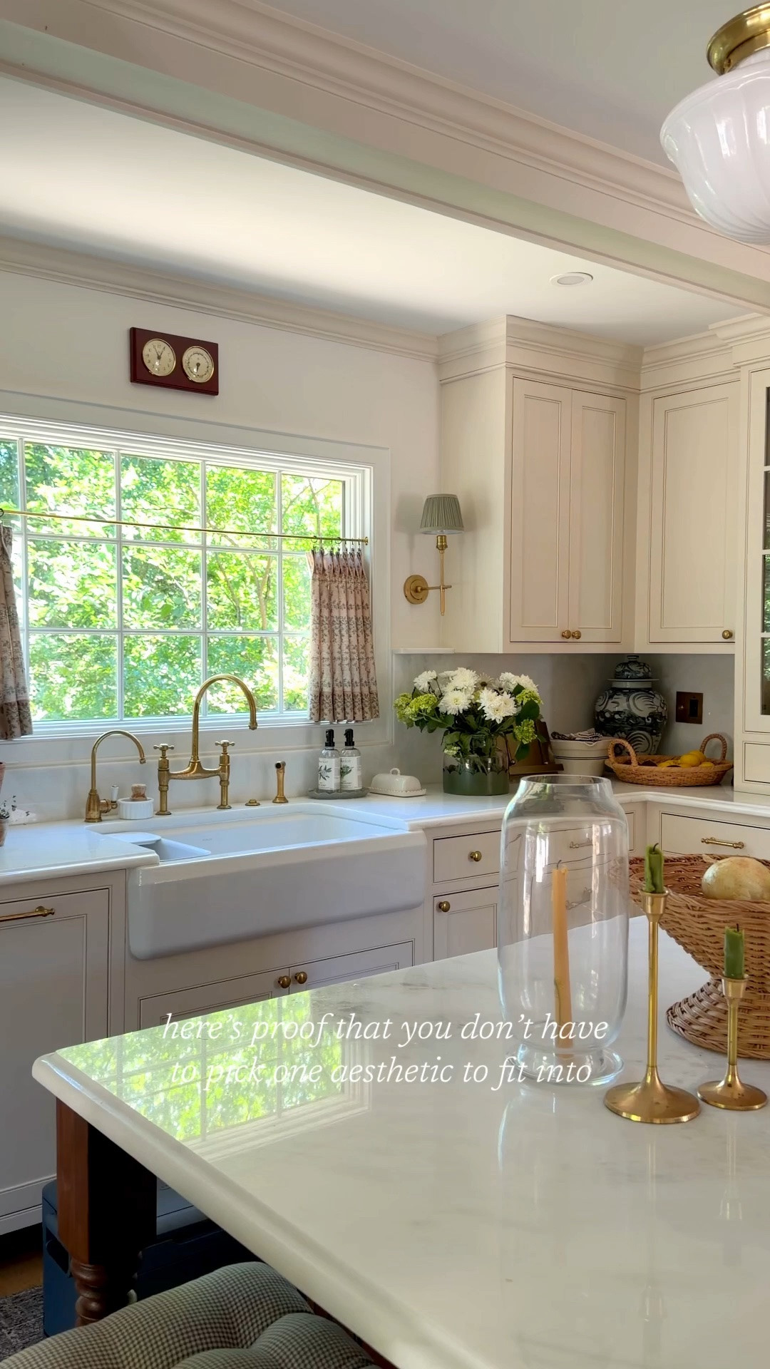 I get asked all the time, “How do you label your home style?”

I always say it’s modern traditional meets coastal cottage with a little collected, lived-in charm woven throughout. I always follow up with the fact that I don’t think you have to fit into one perfectly defined aesthetic.

I’ve found that the homes that are done well have two things in common:

1. They honor the architecture of the home instead of fighting it.
2. They tell the story of the people who live there.

Your home will never feel quite right if you’re trying to recreate someone else’s Pinterest board, magazine spread, or the latest trending theme. The best spaces are layered over time with pieces you genuinely love and that mean something to you.

If my home inspires yours in any way, comment SHOP and I’ll send you everything room by room, or you can browse my ShopMy for my latest finds and favorite pieces.