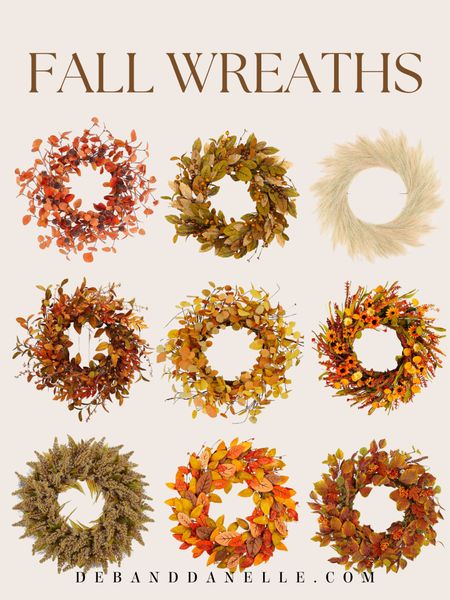 Fall wreaths 🍂

#LTKSeasonal #LTKhome #LTKFind
