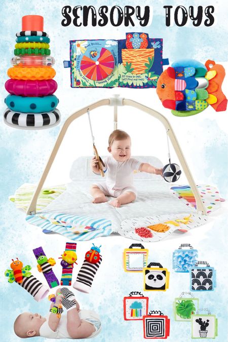 Loving these baby sensory toys that have been proven to help in supporting early development! 

#sensorytoys #babyplaymat #sensorybook #babyactivities #babytoys #babyshowergifts #babyboy #babygirl #giftsforbaby #babygifts #mom #tots #kids #toys #expectingmoms #ideasforbaby #playtime 

#LTKunder50 #LTKbaby #LTKbump
