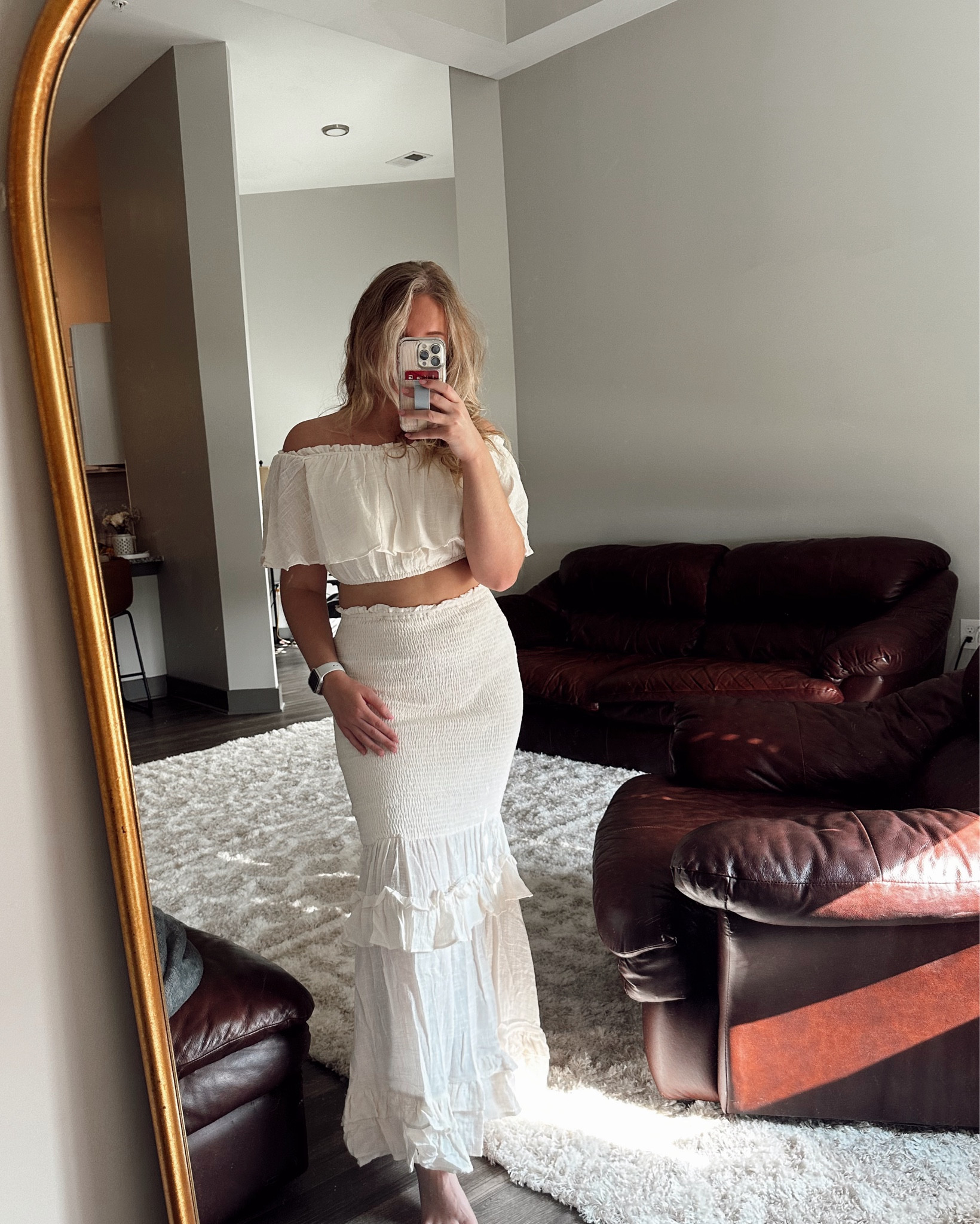 PERFECT for brides!!!! Or family beach photoshoots! 🏝️🤍🌟
Brand: Mable
Size: M
I would say this runs TTS with some stretch! 

#LTKStyleTip #LTKBeauty #LTKWedding