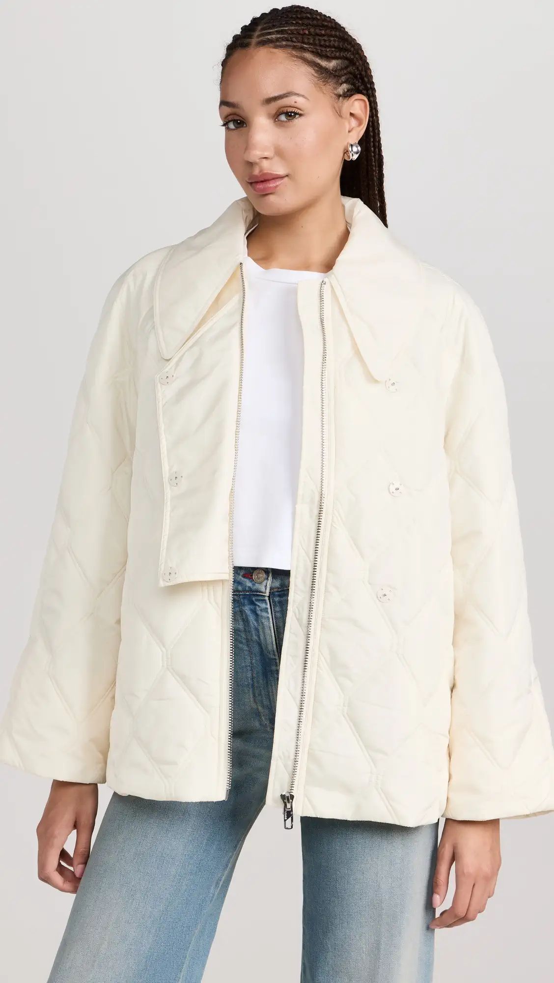 GANNI Ripstop Quilt Jacket | Shopbop | Shopbop