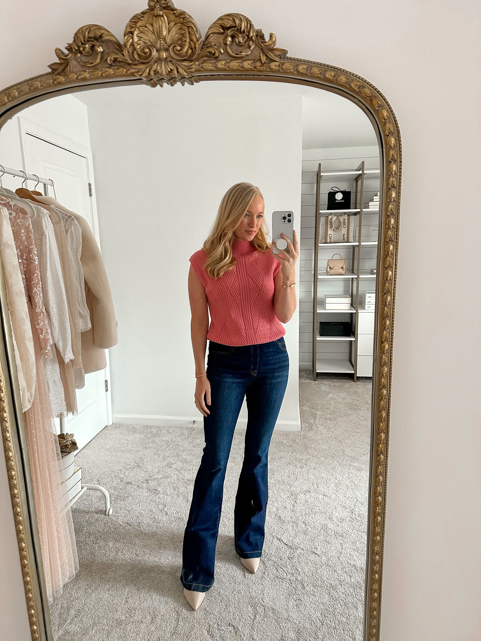 Fun pop of color to add to your seasonal wardrobe. Wearing a size medium in this knit top from Express! 

#LTKSeasonal #LTKunder100 #LTKworkwear
