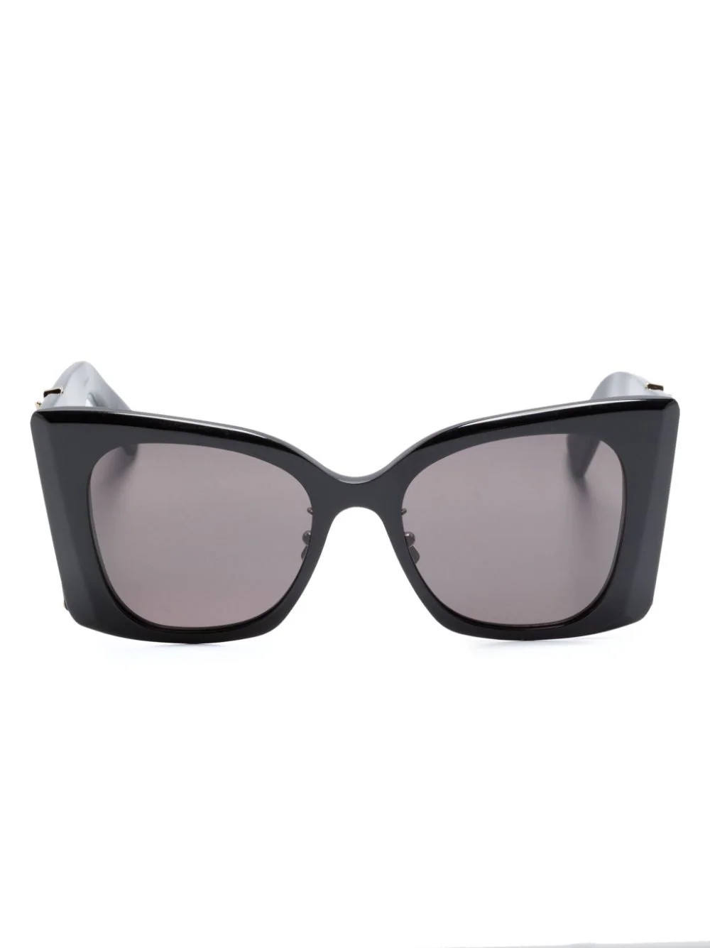 Saint Laurent Eyewear SL M119 Blaze oversize-frame sunglasses - Black | Farfetch Global