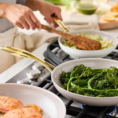 GreenPan Hamptons Skillets, Set of 3 | Sur La Table