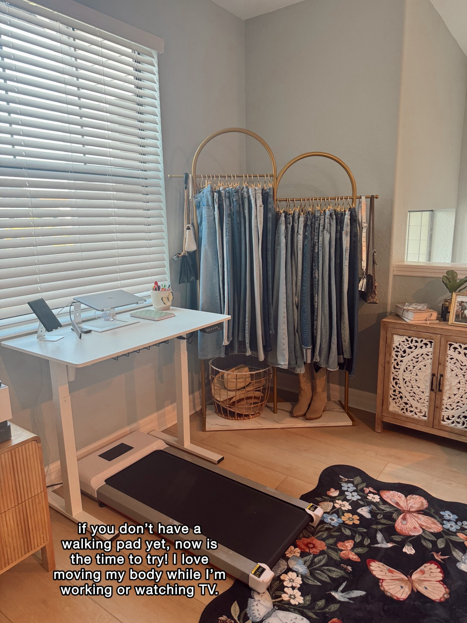 My walking pad sold out but I linked similar on sale!