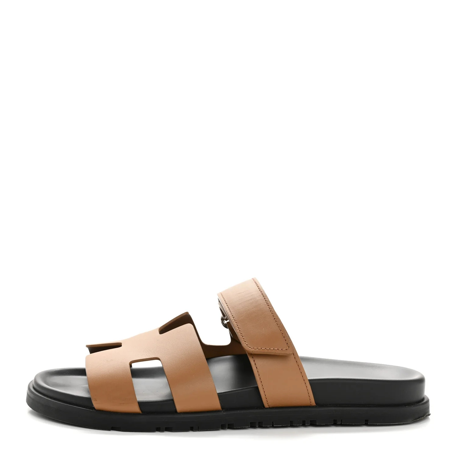Calfskin Womens Chypre Sandals 40 Gold | FASHIONPHILE (US)