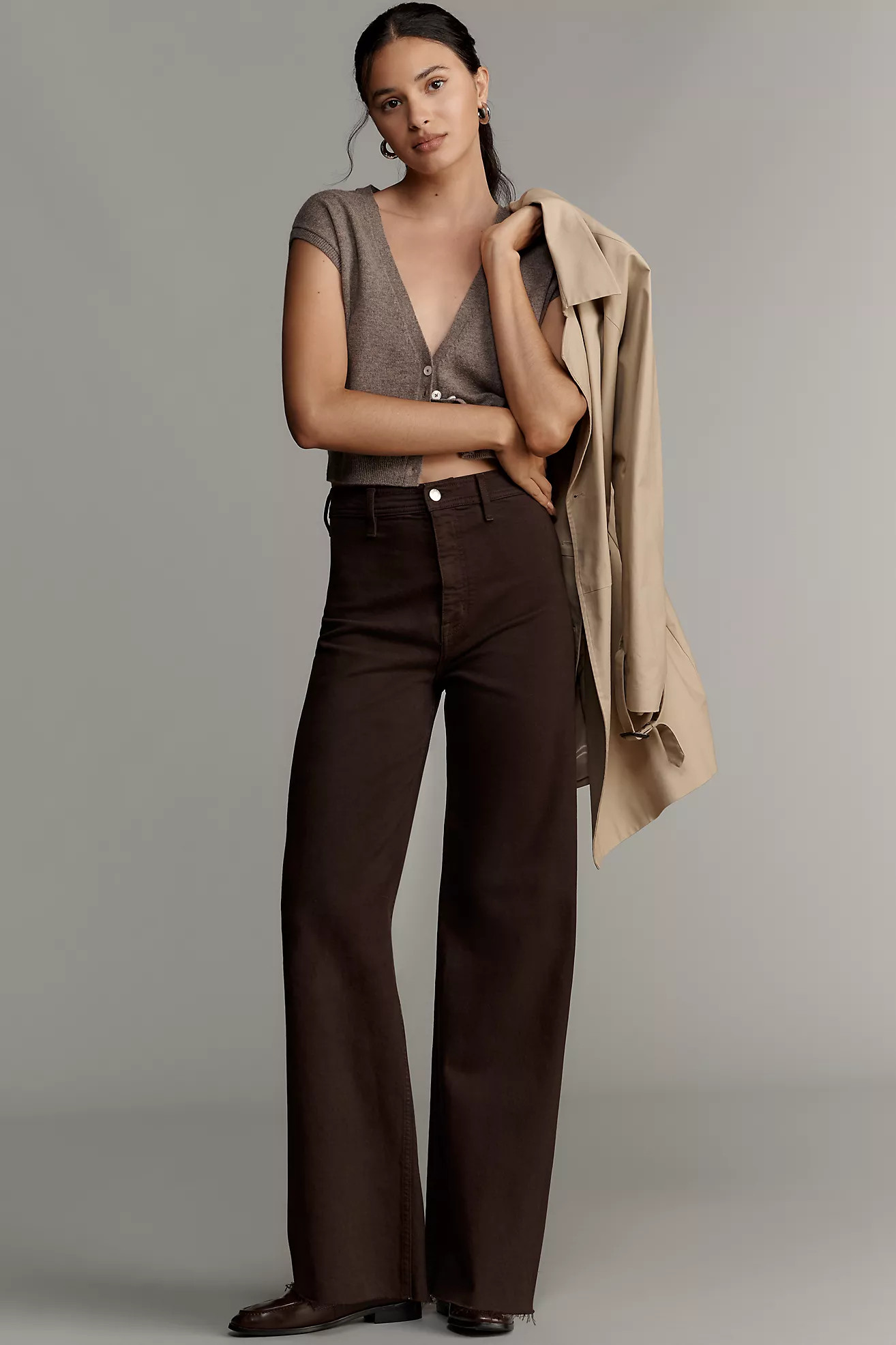 Pistola Penny High-Rise Wide-Leg Jeans | Anthropologie (US)