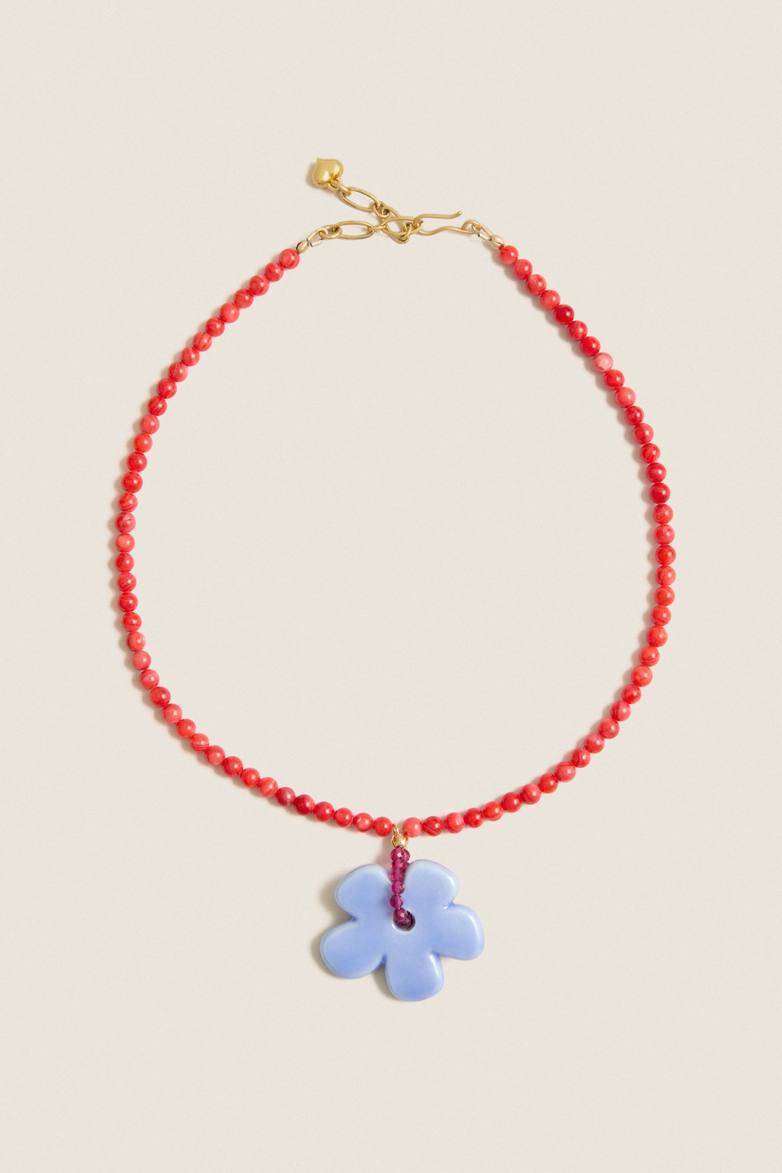 Red Multi Groovy Necklace | Tuckernuck (US)