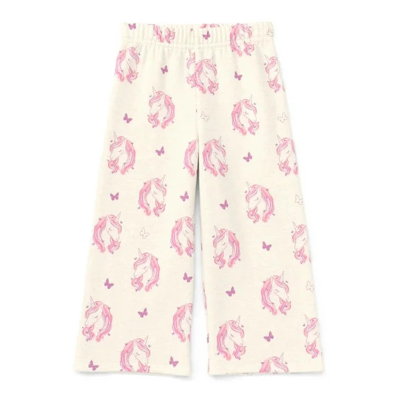 Garanimals Toddler Girl Fleece Straight Leg Pants, Sizes 2T-5T | Walmart (US)