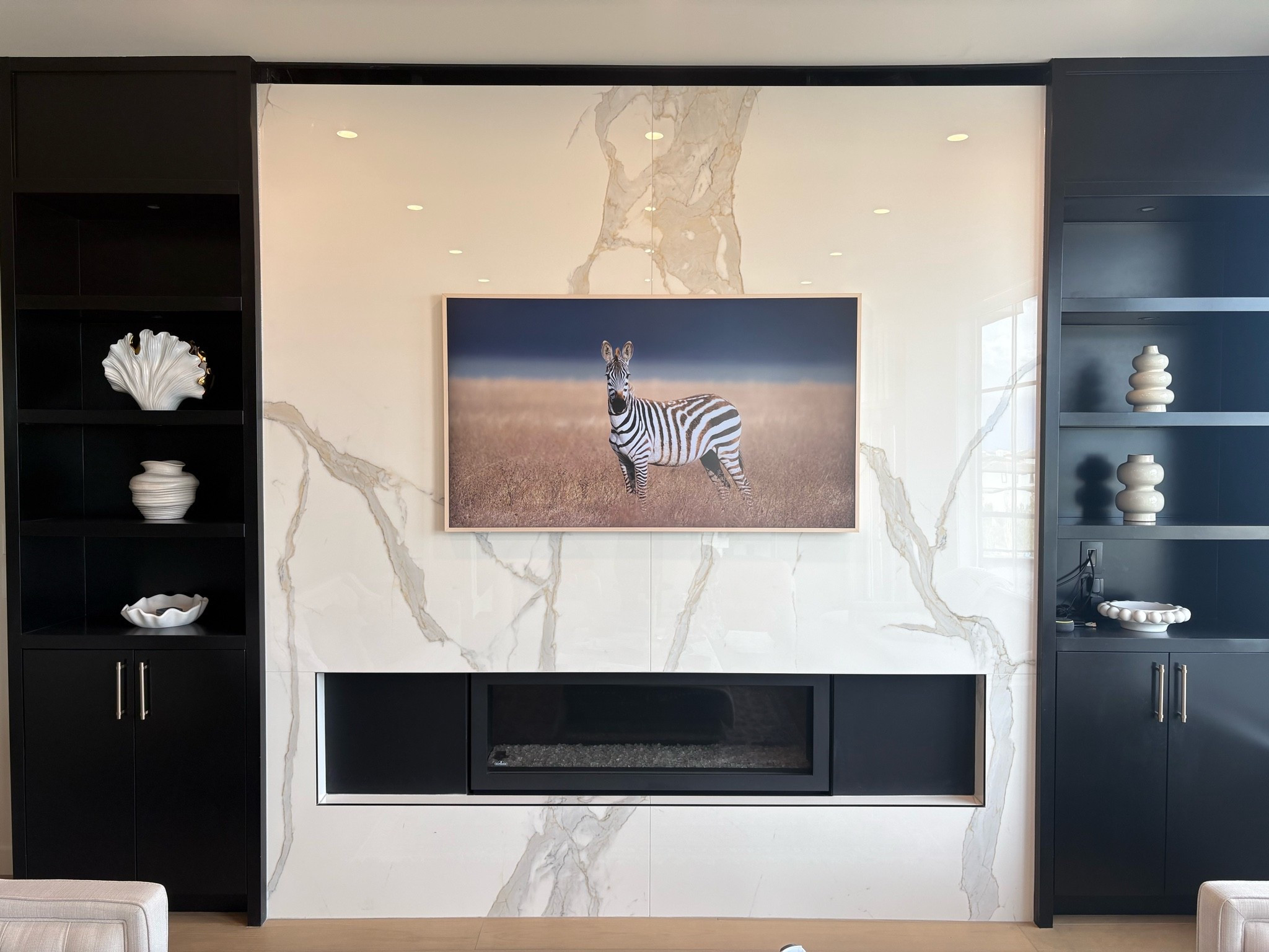 The TV that doesn’t look like a TV is on sale now! 🚨 One of my favorite features in our home beautiful artwork when it’s off and the perfect addition to our living room.

#FrameTV #HomeDecor #LivingRoomInspo #ModernHome #FireplaceDesign

#LTKcanada #LTKhome #LTKsale