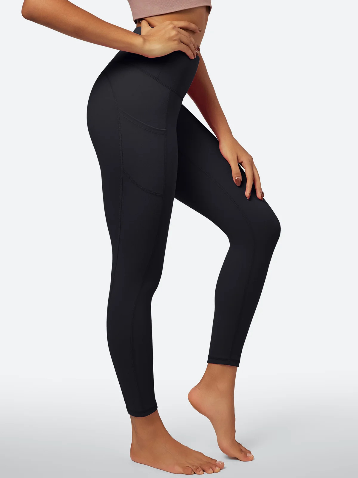 IUGA HeatLab® Fleece Lined Leggings with Pockets | IUGA
