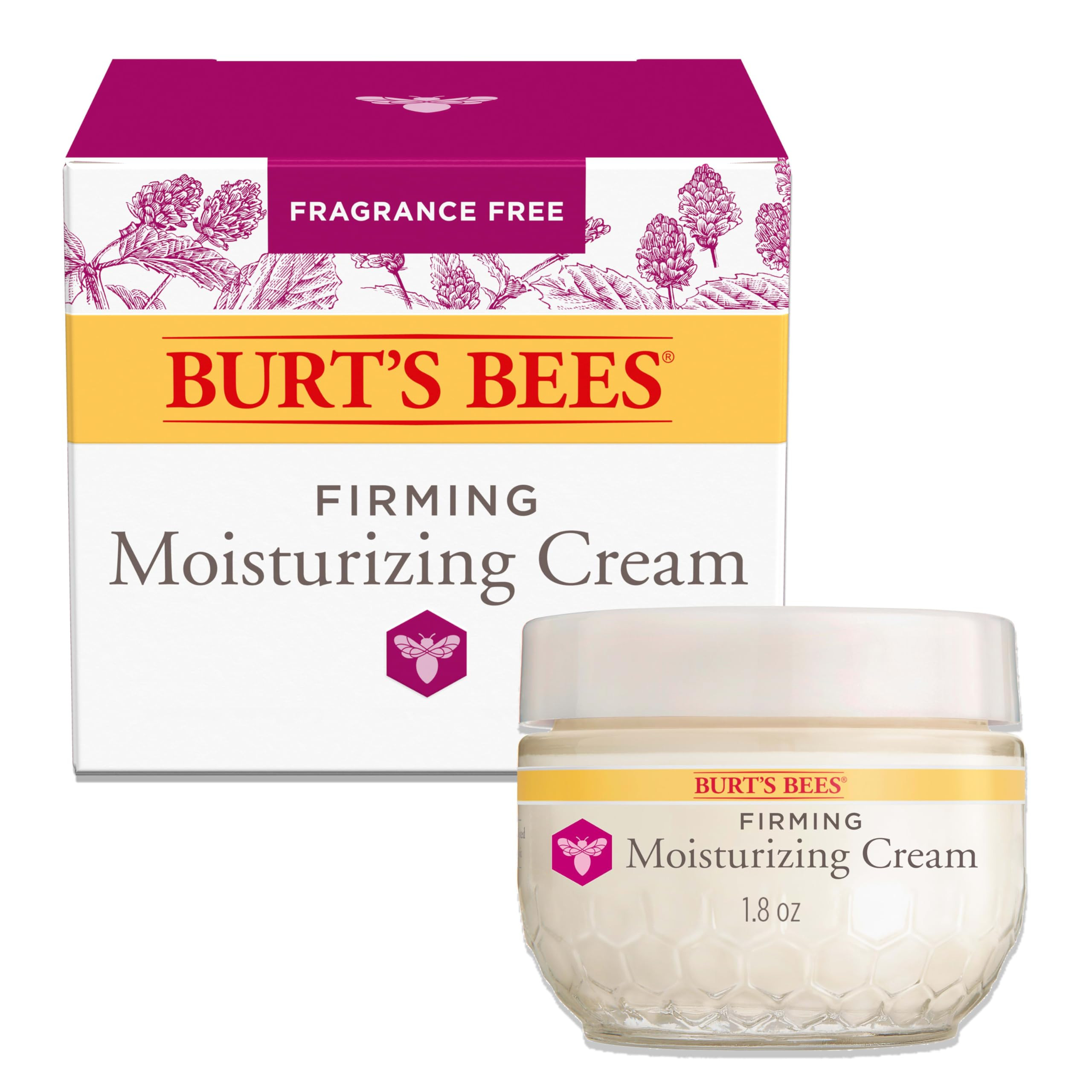 Burt's Bees Renewal Firming Face Cream, Anti-Aging Retinol Alternative, Moisturizing Natural Orig... | Amazon (US)