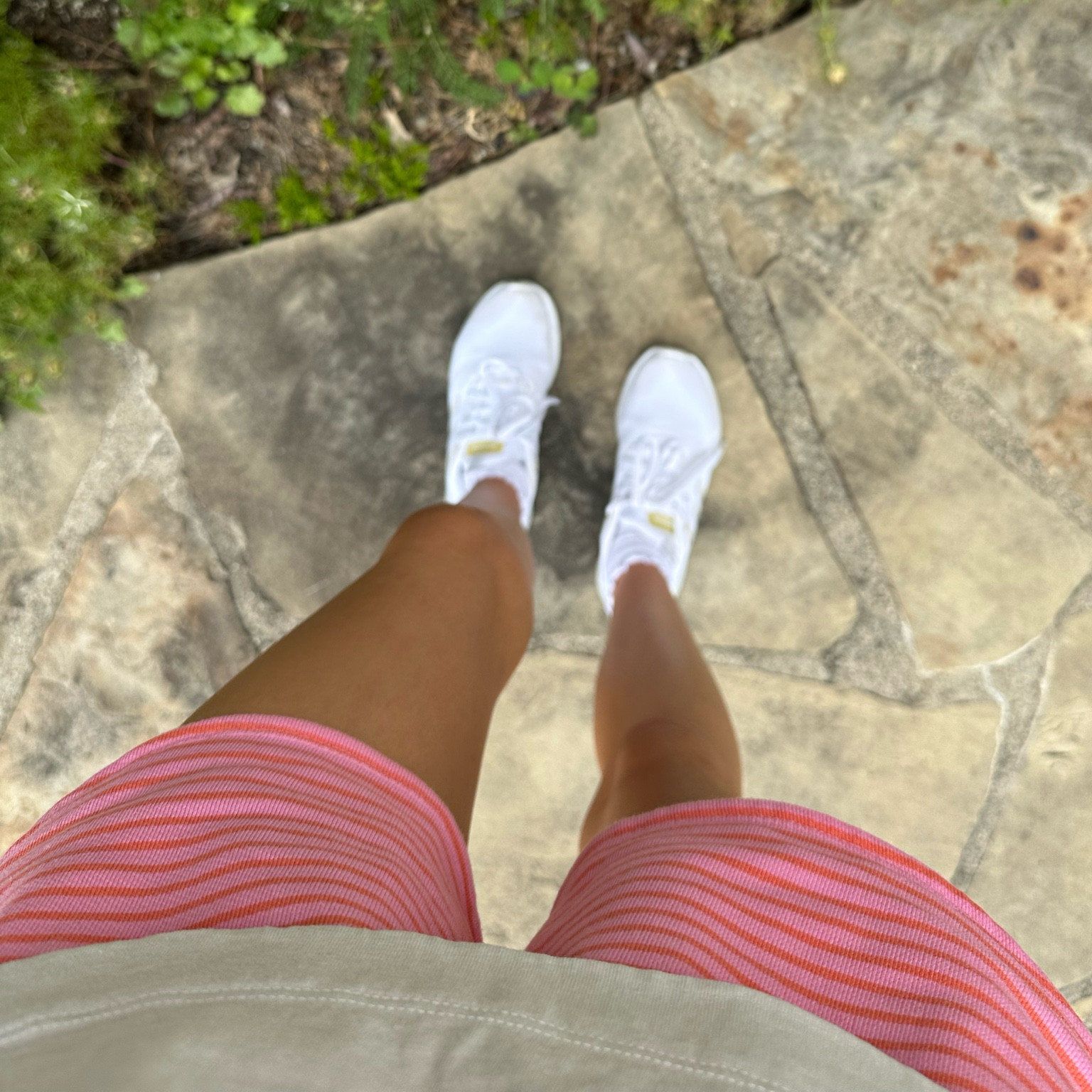 Love the viral target striped shorts! TTS I got XS  🍉🍊

#LTKSeasonal