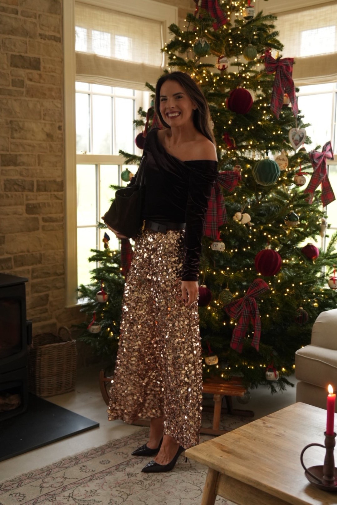 A lil Christmas glitz & glam ✨ 
