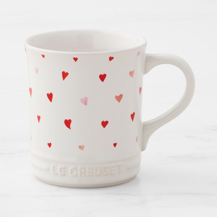 Le Creuset L'Amour Heart Applique Mug | Williams-Sonoma