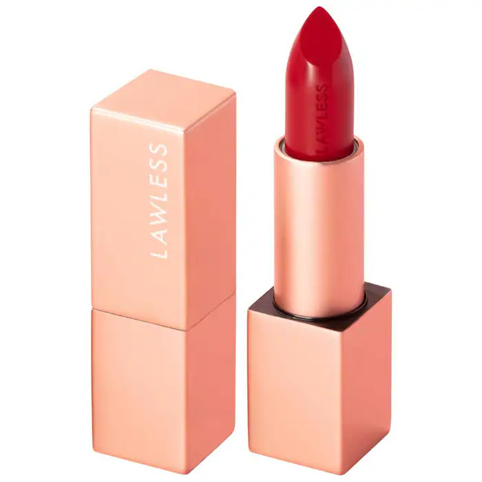 Forget the Filler Lip-Plumping Line-Smoothing Satin Cream Lipstick | Sephora (US)