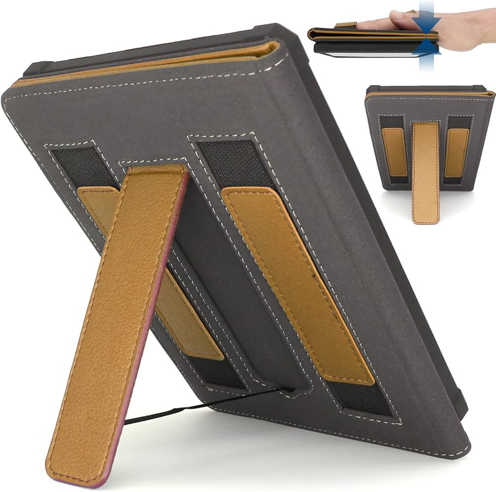 Case for Kindle Paperwhite 2021 Release 6.8" 11th Generation PU Leather Cover H02 - Brown | Amazon (US)