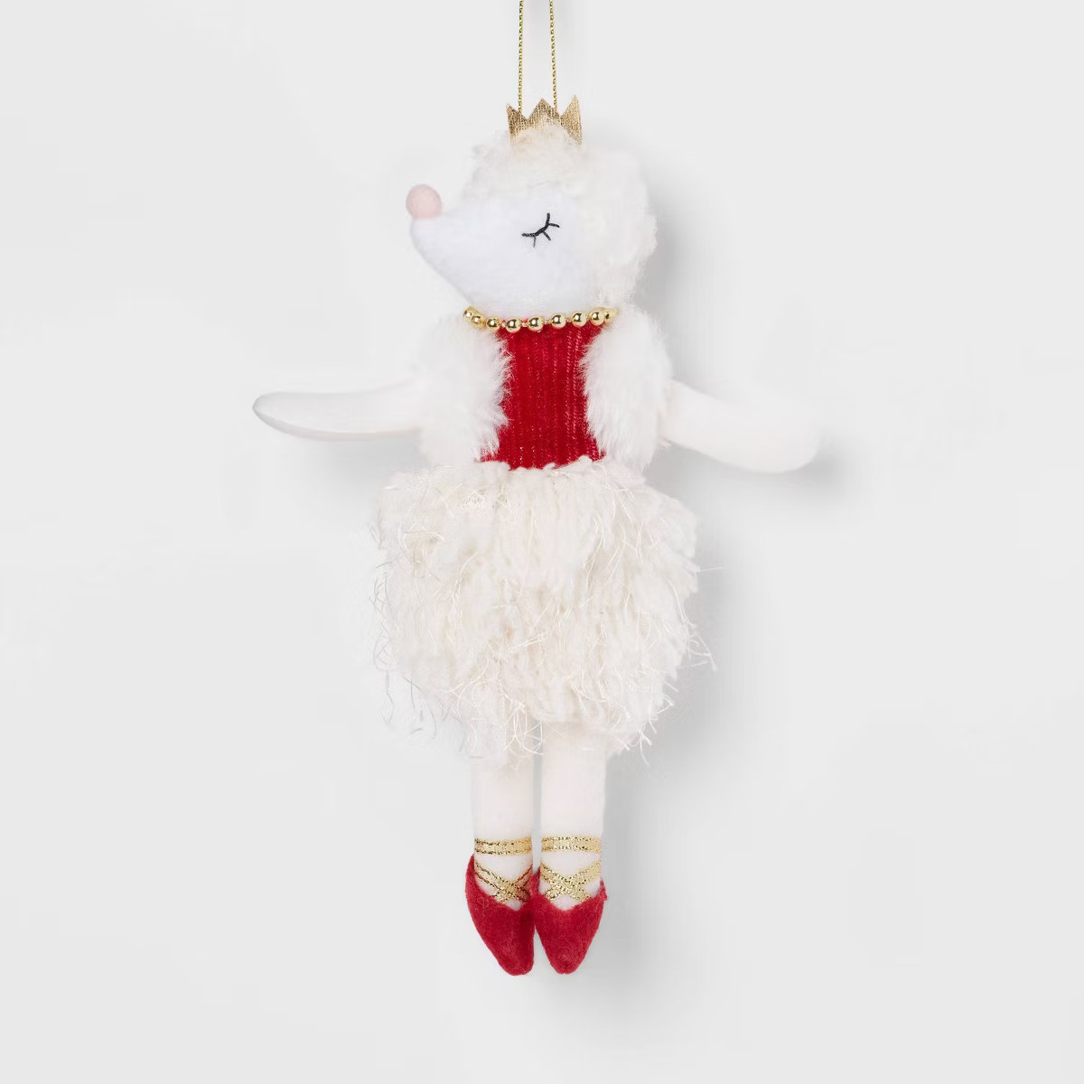 Fabric Ballerina Poodle Christmas Tree Ornament - Wondershop™ | Target
