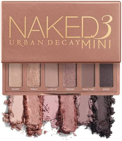 Amazon.com: Urban Decay Naked3 Mini Eyeshadow Palette - Pigmented Eye Makeup Palette For On the G... | Amazon (US)