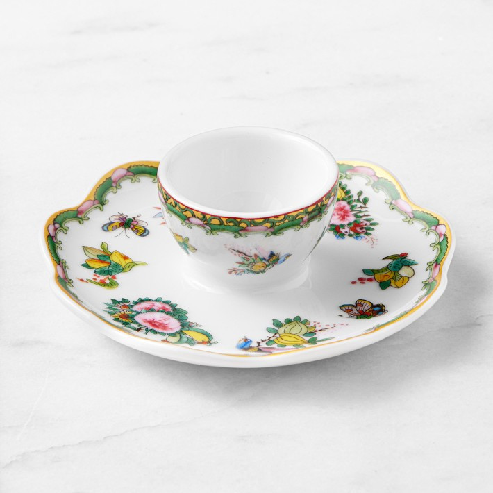Famille Rose Egg Cups, Set of 4 | Williams-Sonoma