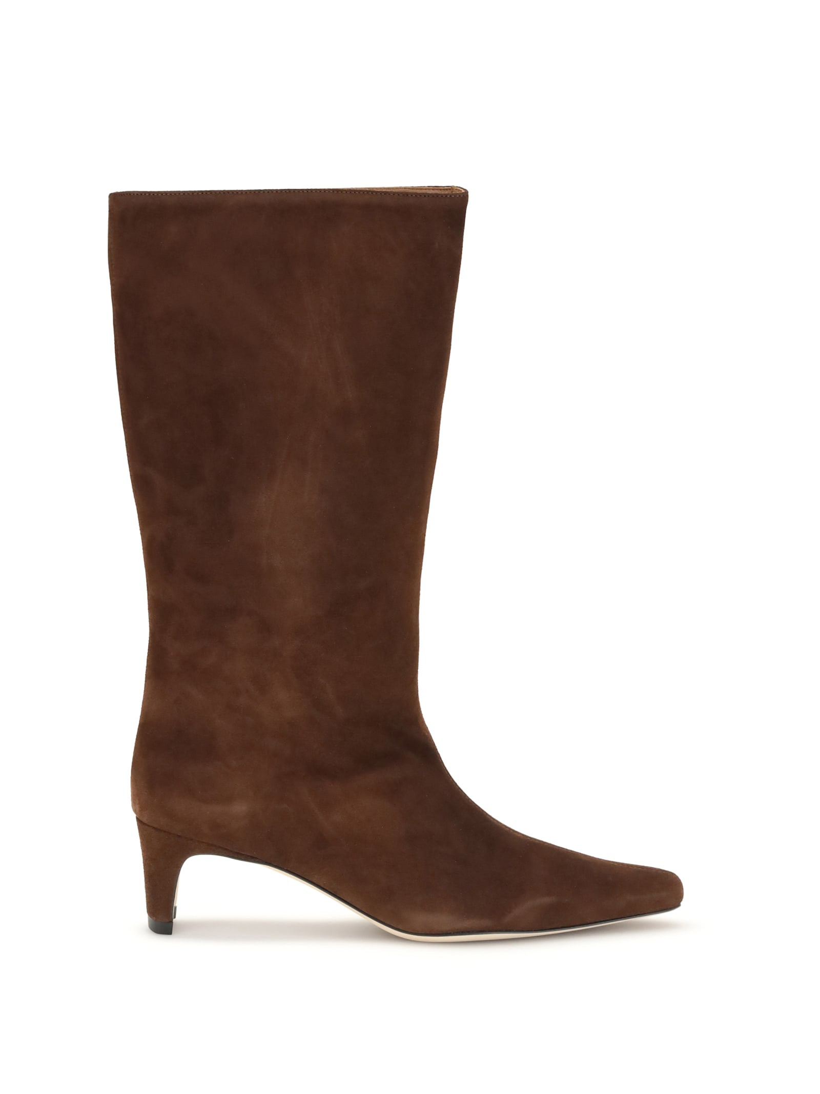 STAUD Suede Wally Boots | Italist.com US