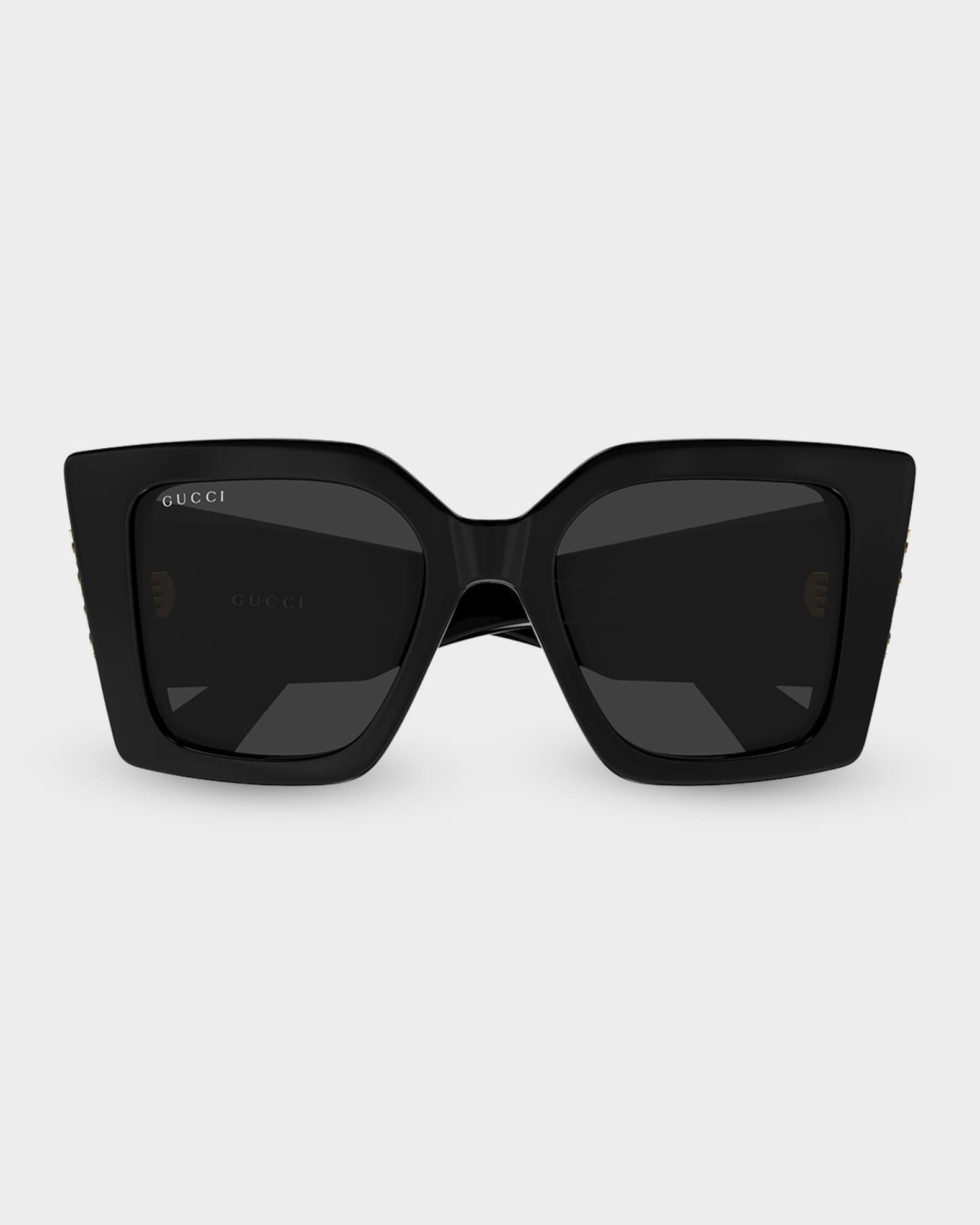 Logo 51mm Acetate Square Sunglasses | Neiman Marcus
