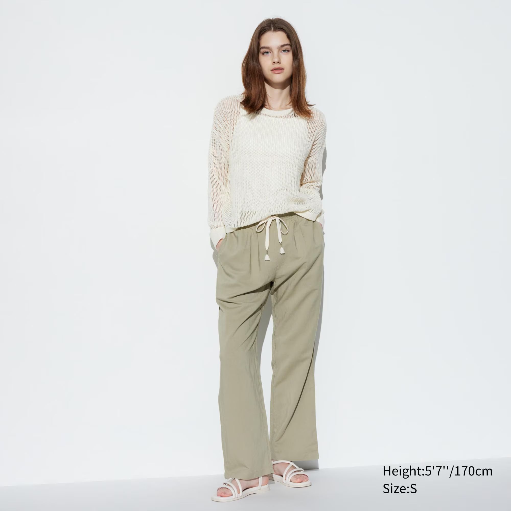 Linen Blend Easy Pants | UNIQLO (US)