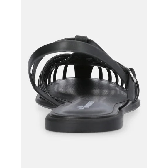 No Boundaries T-Strap Huarache Sandals, Women's | Walmart (US)