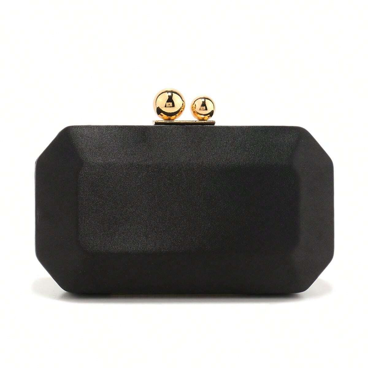 Fashion Women Evening Bags Satin Party Wedding Luxury Metal Chain Handbags Lady Dress Holder Purs... | SHEIN