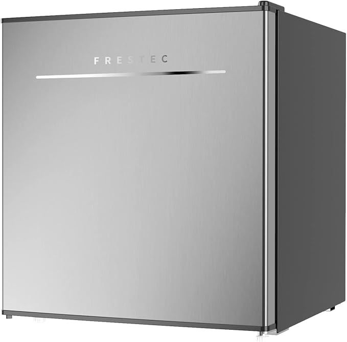 Frestec 1.7 Cu.Ft Mini Fridge for Bedroom, Mini Refrigerator with freezer, Dorm Fridge with Freez... | Amazon (US)