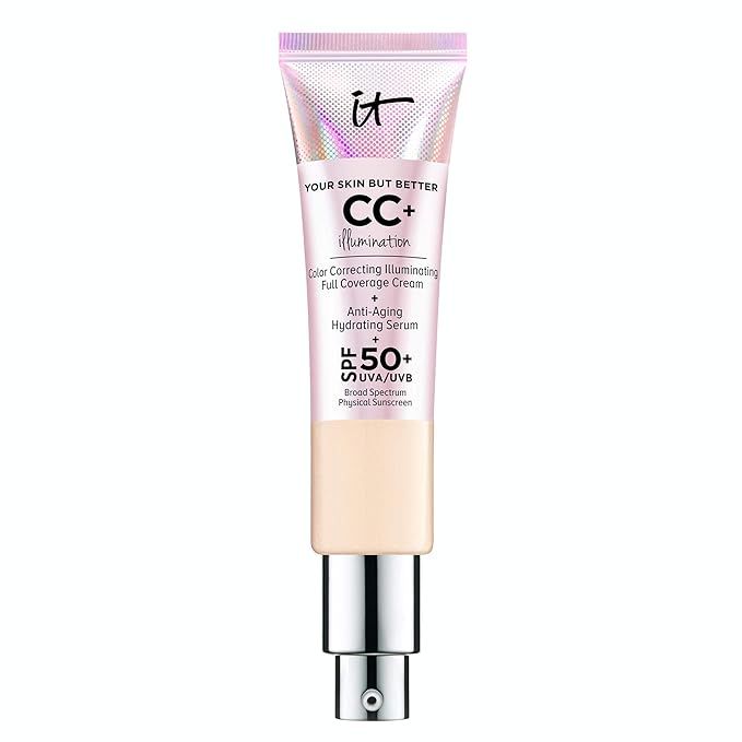 IT Cosmetics Your Skin But Better CC+ Cream Illumination, Light (W) - Color Correcting Cream, Ful... | Amazon (US)
