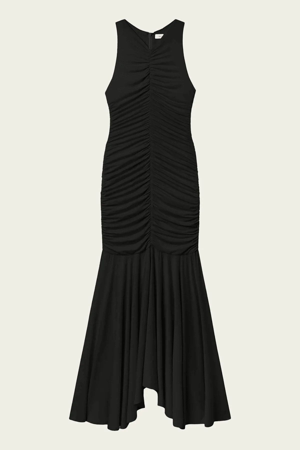 Ayla Ruched Knit Midi Dress in Black - Black S | Shop Olivia