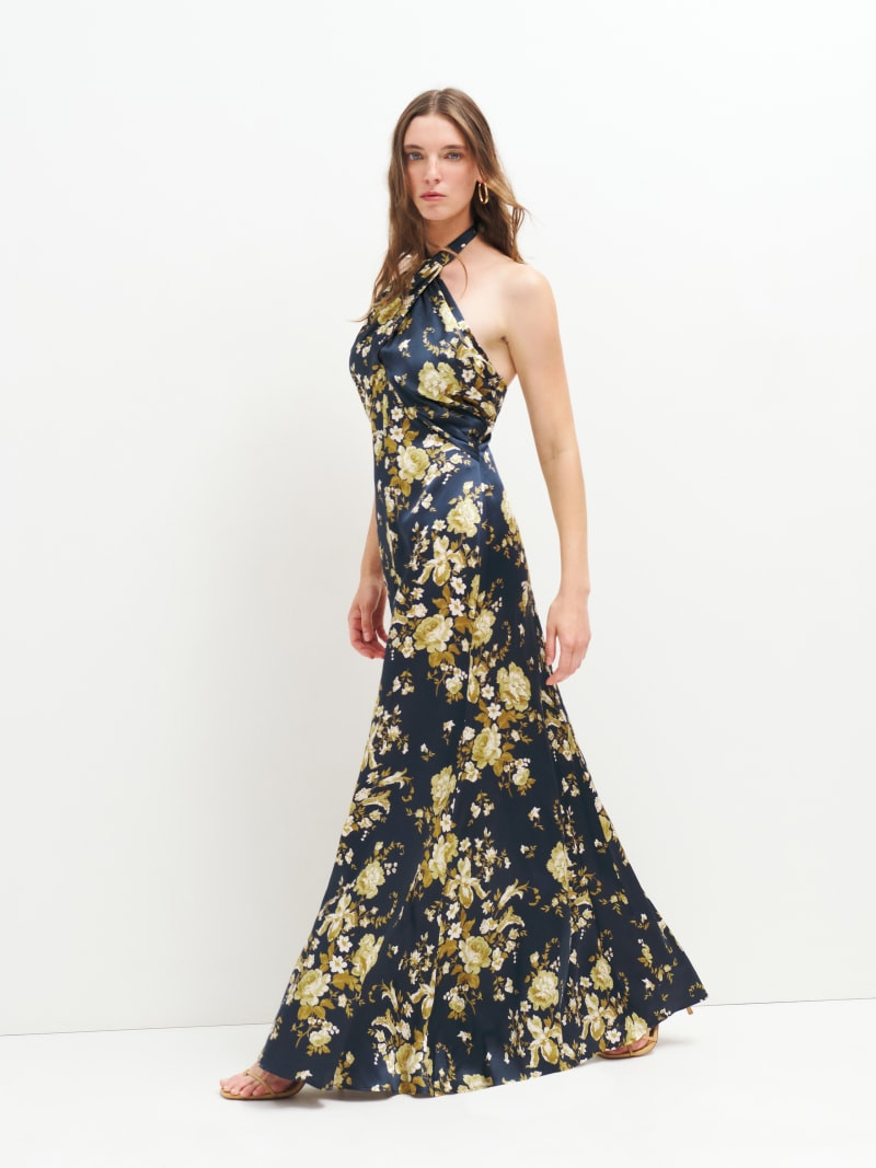 Veria Silk Dress | Reformation (Global)