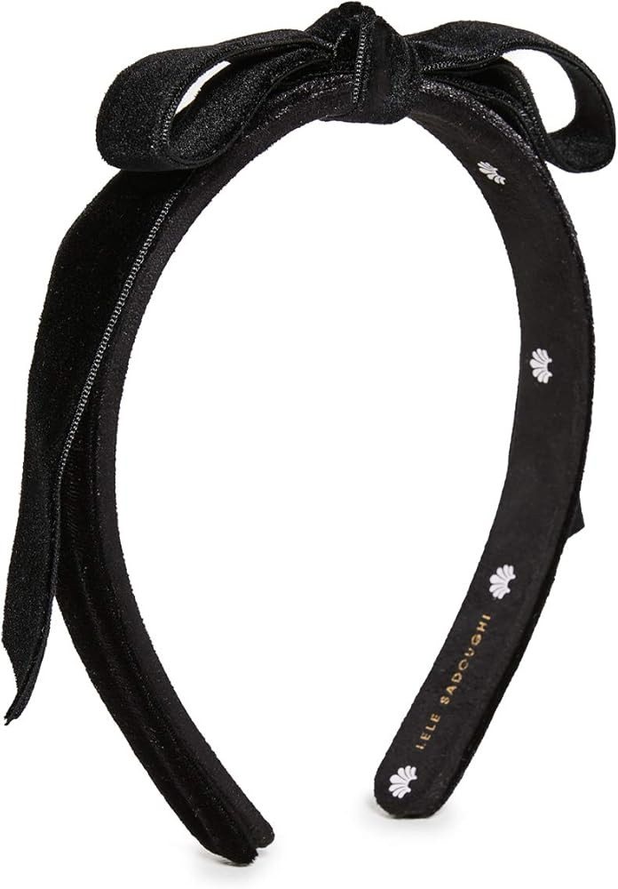 Lele Sadoughi Women's Bardot Ribbon Slim Headband | Amazon (US)
