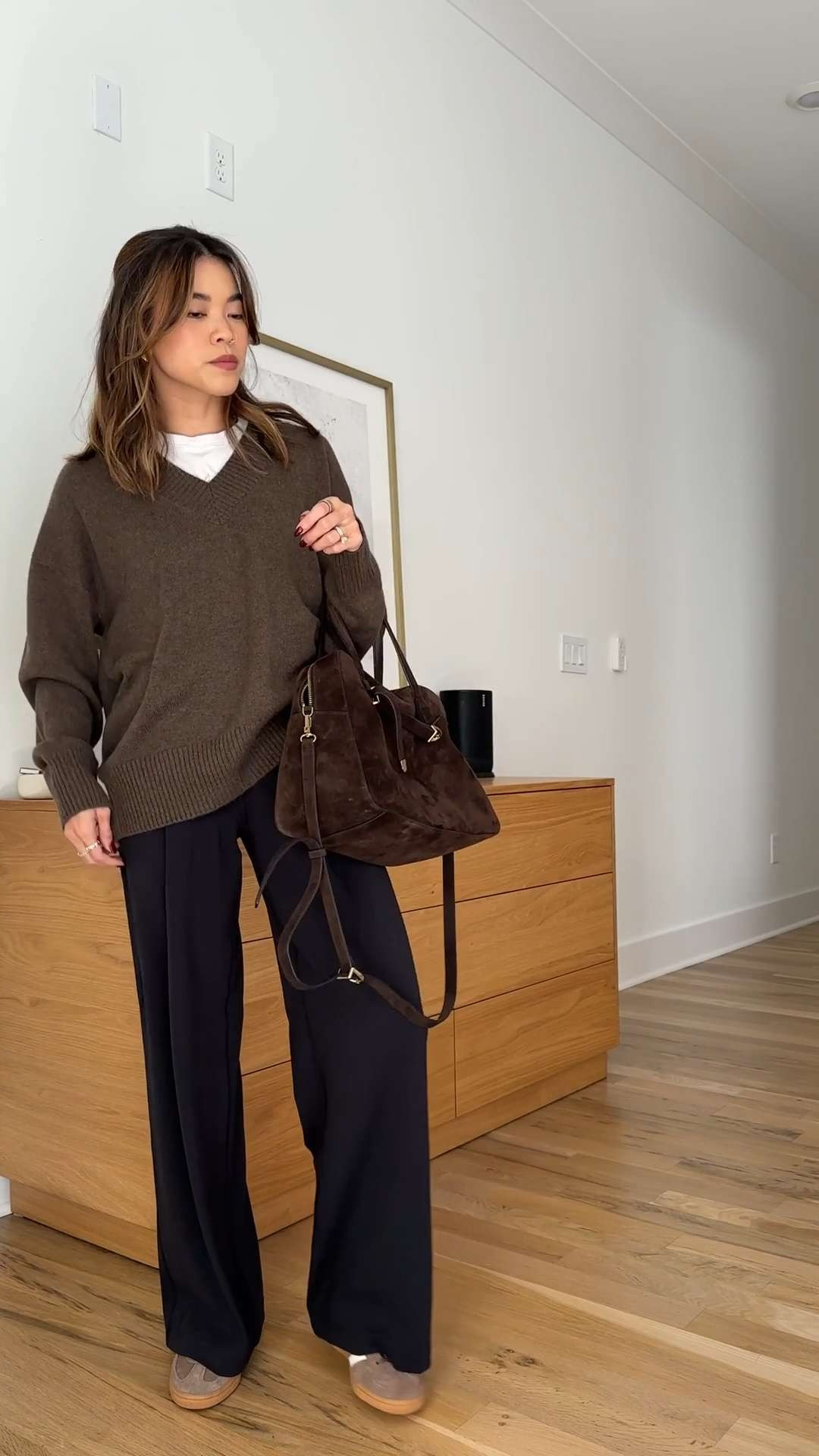 Wearing size 2 in the pants, size xs in the sweater, and size xs in the white tee!

petite fashion, get dressed with me, outfit inspiration, ootd, nashville outfit, Nashville influencer, petite style, vacation style, casual outfits, mom style, petite pants, autumn dress, fall outfit, fall pants, fall outfit inspo, fall outfit idea, fall top, fall style, fall dress, autumn outfit, autumn outfit idea, autumn pants, fall sweater, autumn sweater, cozy sweater, tailored pant, 

 

#LTKSeasonal #LTKStyleTip #LTKWorkwear