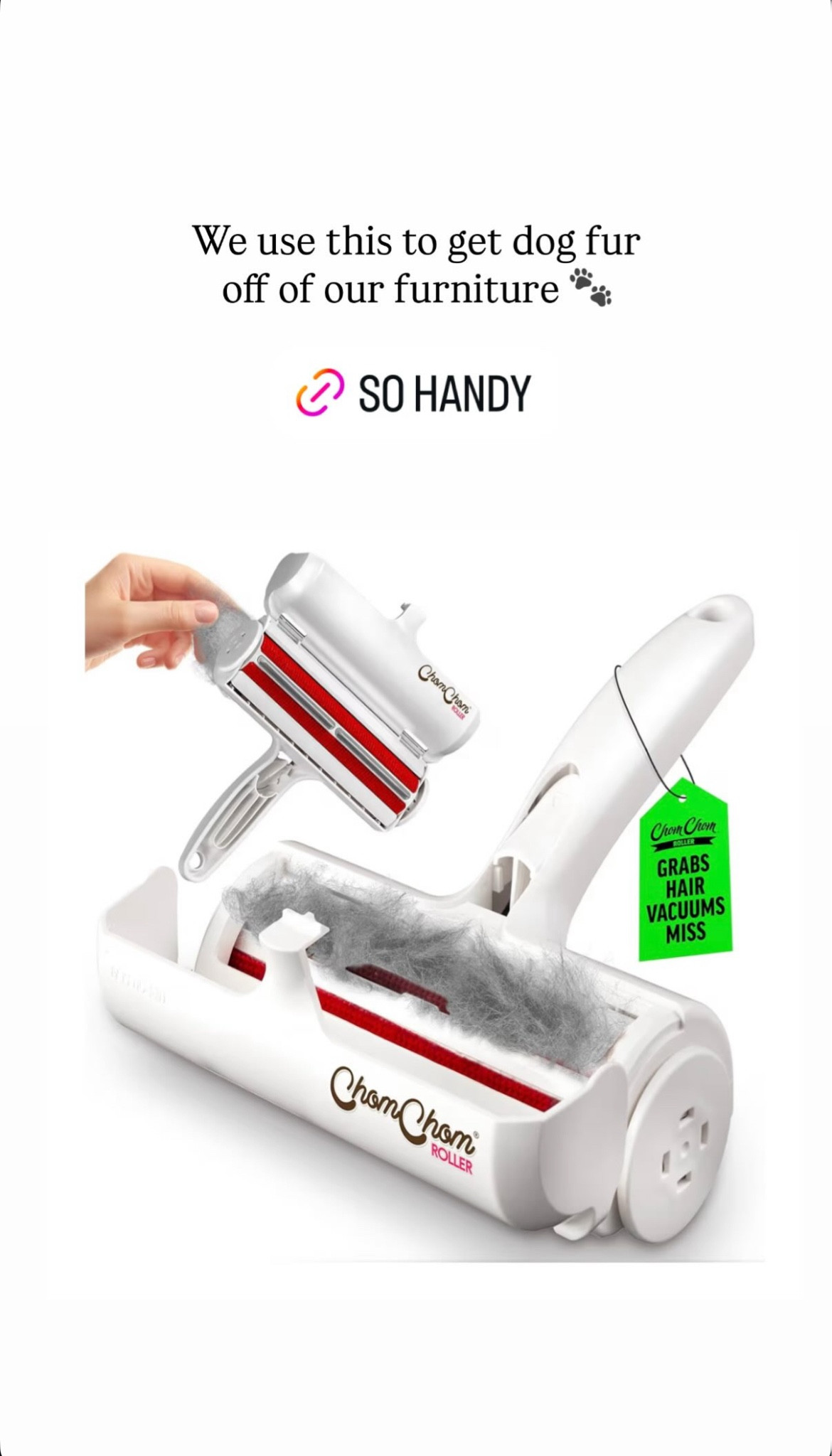 This tool is very handy for getting dog fur off of furniture and it’s on sale right now for the Amazon Spring Sale — ends today!

#LTKHome #LTKdayinmylife #LTKSaleAlert