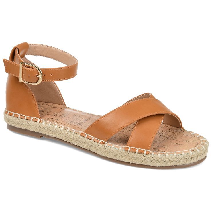 Journee Collection Womens Lyddia Espadrille Flat Sandals | Target