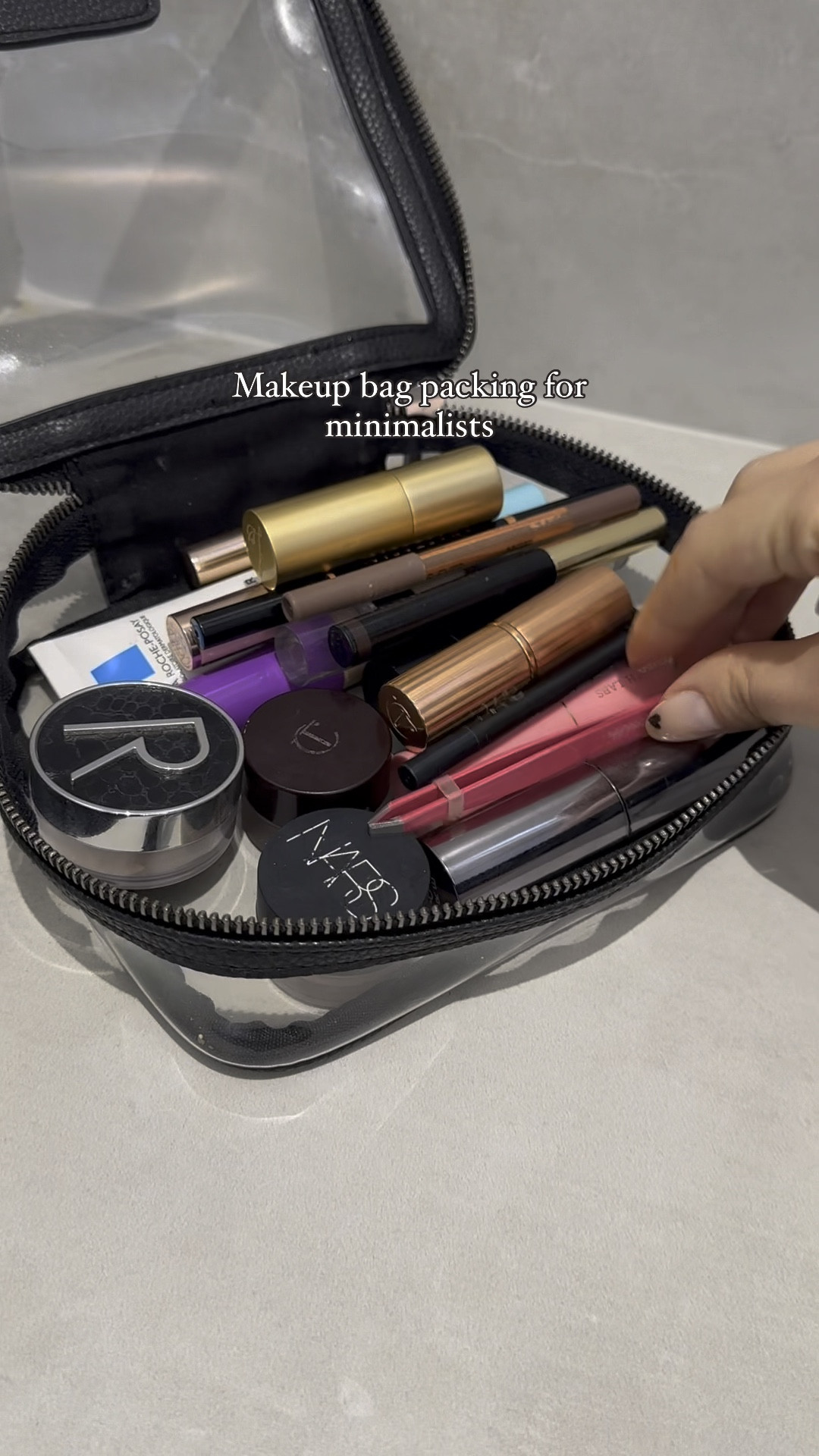 Makeup bag packing for minimalists✨

The less makeup products the better when it comes to vacation, quick trips or spontaneous getaways.

Makeup products that perform and you can multitask with are makeup bag must-haves.

Here are all my makeup essentials that tick all the boxes for minimal day makeup to perfect night makeup looks 👌🏻

#LTKVideo #LTKfindsunder50 #LTKbeauty