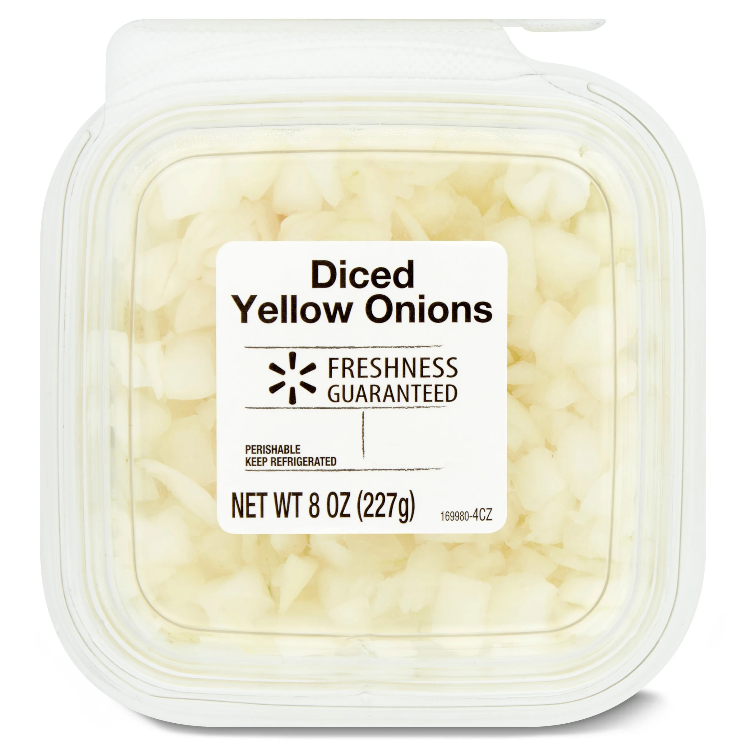 Freshness Guaranteed Diced Fresh Yellow Onions, 8 oz | Walmart (US)