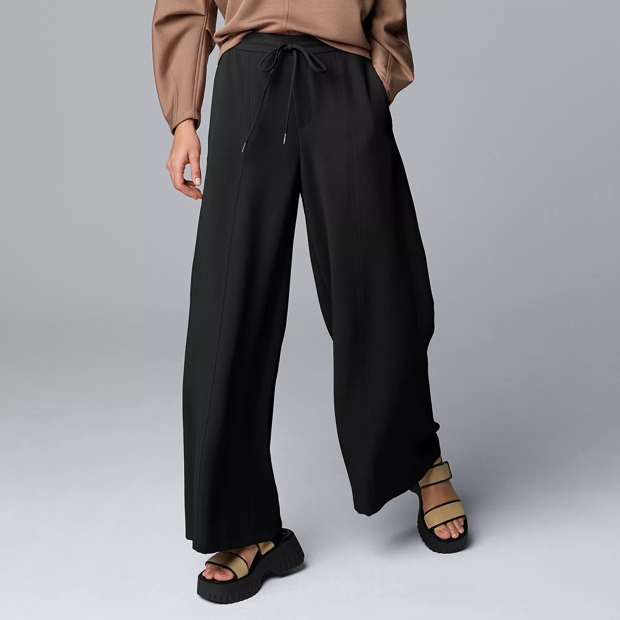 Women's Simply Vera Vera Wang Wide Leg Pants | Kohl's