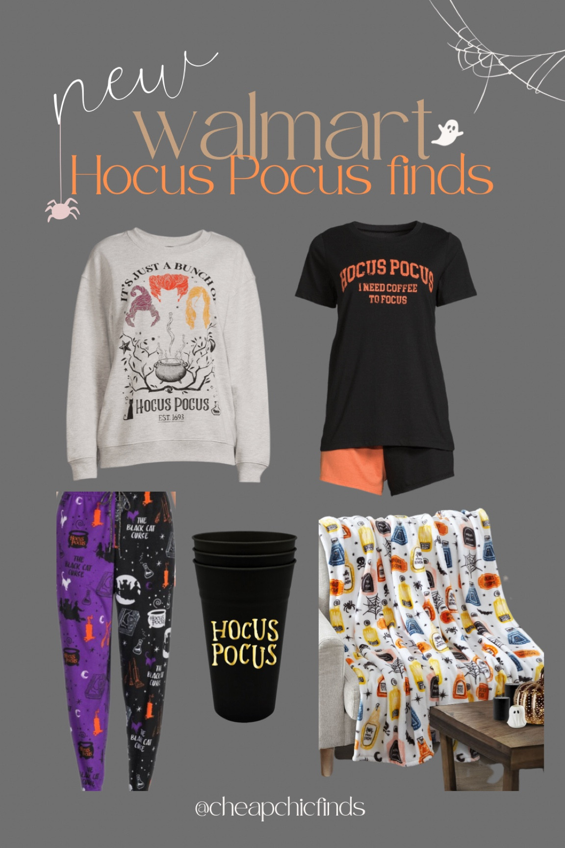 Walmart hocus pocus pajamas hot sale