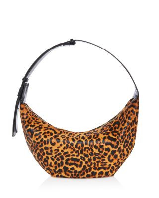 Aqua Leopard Print Calf Hair Hobo Bag - Exclusive | Bloomingdale's (US)