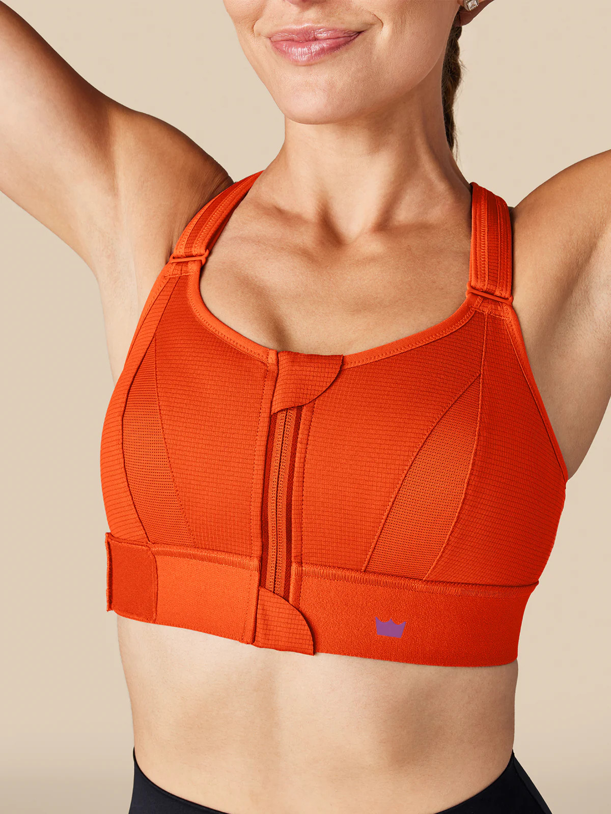 Ultimate Sports Bra | Front Close Adjustable High Impact | SHEFIT | SHEFIT