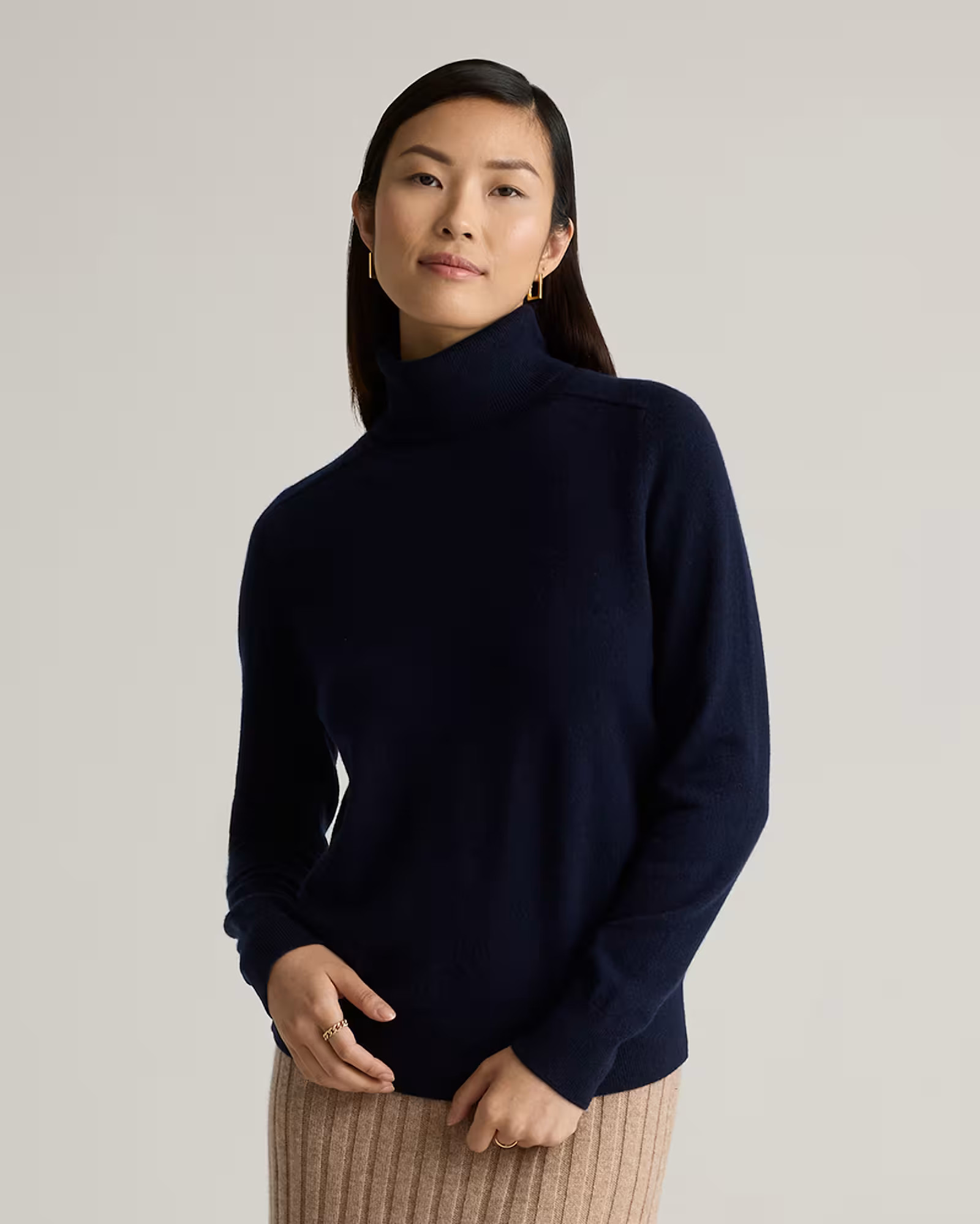 Mongolian Cashmere Turtleneck Sweater | Quince