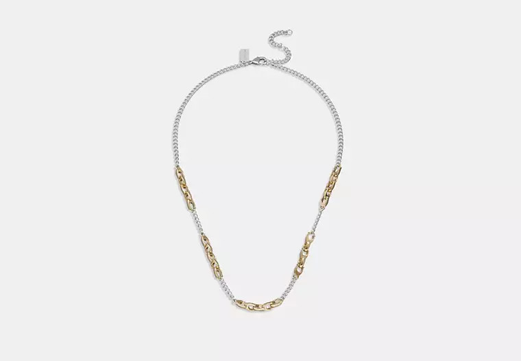 Signature Mixed Chain Necklace | Coach (US)