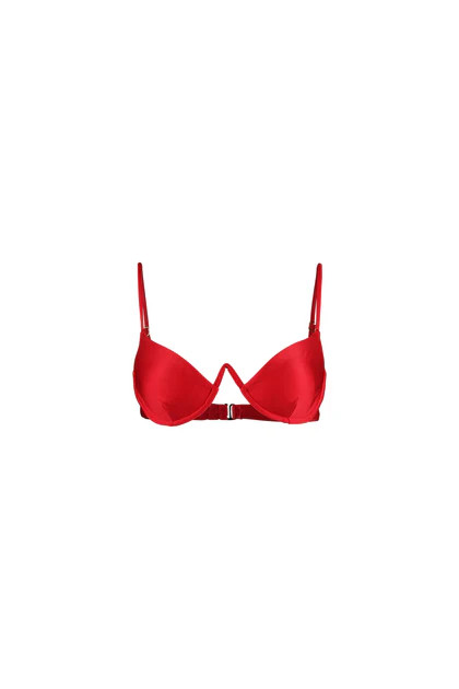 V Underwire Bra (Scarlett Red) | SAME