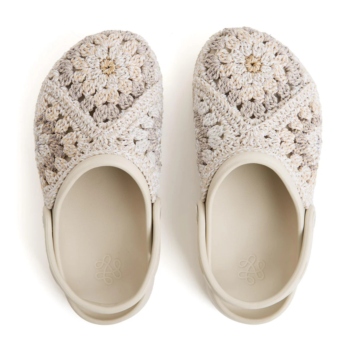 Bolo EVA Clog in Sand Patch Crochet | The Sak