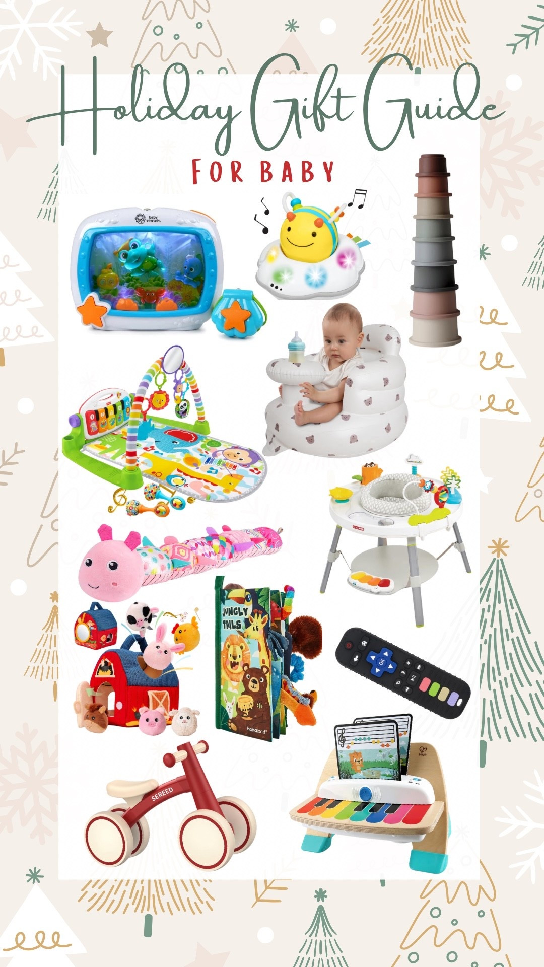 Holiday Gift Guide for the sweet baby in your life! 🎄 

#LTKBaby #LTKGiftGuide #LTKHoliday