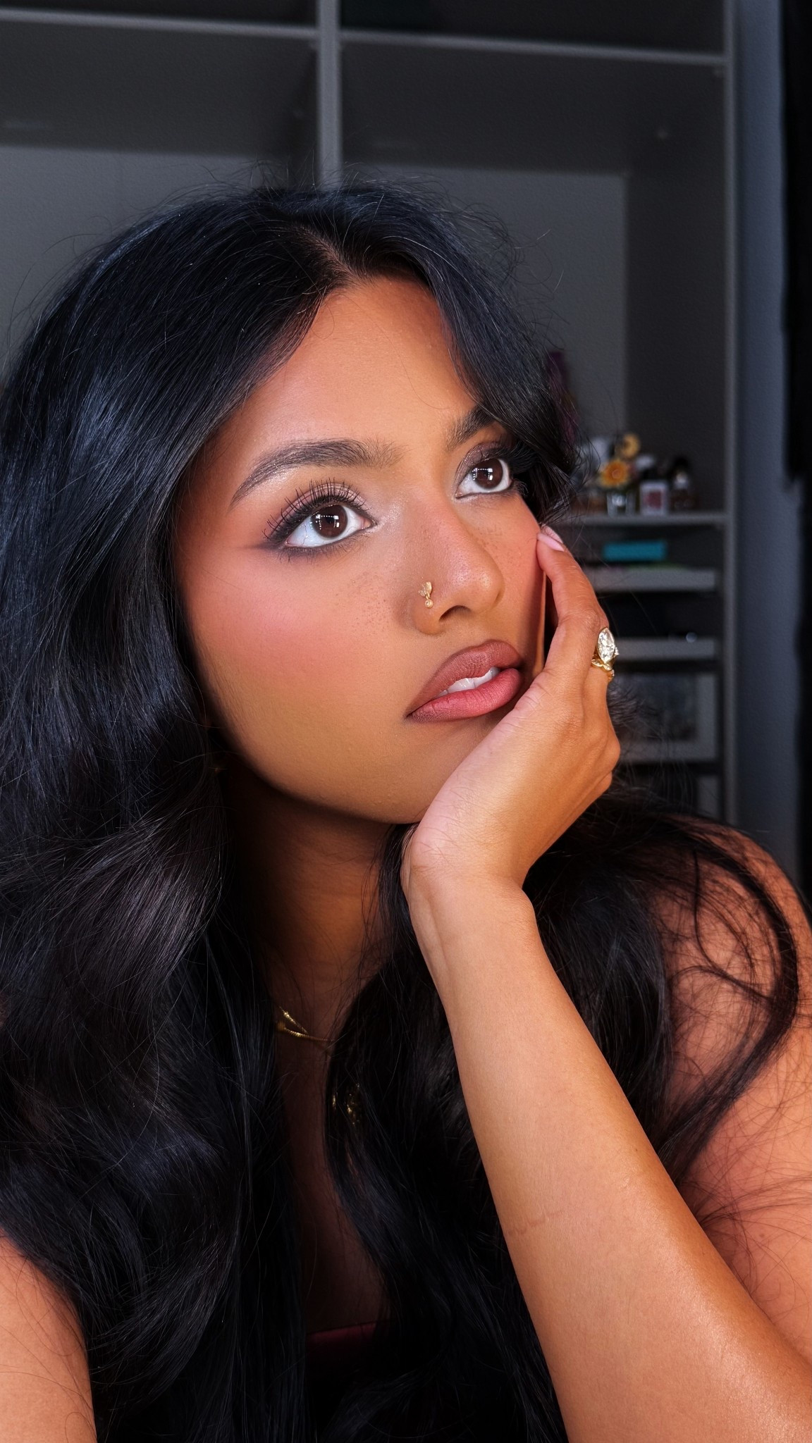 Valentine’s Day Makeup Inspo🌹

• charlotte tilbury airbrush flawless concealer – shade 8 medium-tan
• lancôme teint idole ultra wear foundation – shade 415w
• kiko milano intensive serum foundation – shade warm olive
• benefit cosmetics precisely, my brow pencil – shade 4.5
• morphe m104.5 foundation brush
• l’oréal paris true match lumi glotion – shade 904 deep glow
• haus labs color fuse blush – shade dragonfruit days
• maybelline lifter stix – shade 70
• maybelline grippy serum primer
• merit beauty signature lip blush – shade archival
• the original freckle
• maybelline lash sensational body mascara
• mac lip pencil – shade chestnut
• smashbox the contour stick – shade medium
• too faced cloud crush whipped lip & cheek color – shade super candy clouds
• huda beauty creamy kohl longwear eye pencil – shade very vanta

#LTKValentine #LTKBeauty #LTKgrwm