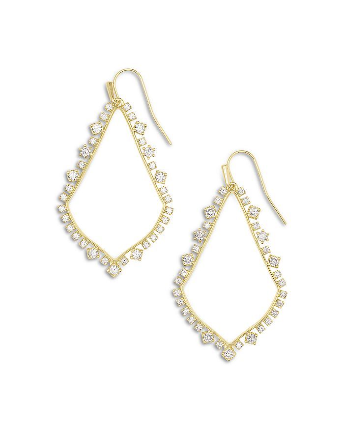 Sophee Cubic Zirconia Open Frame Drop Earrings | Bloomingdale's (US)